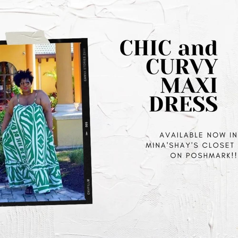 Chic and Curvy Boutique Maxi dress